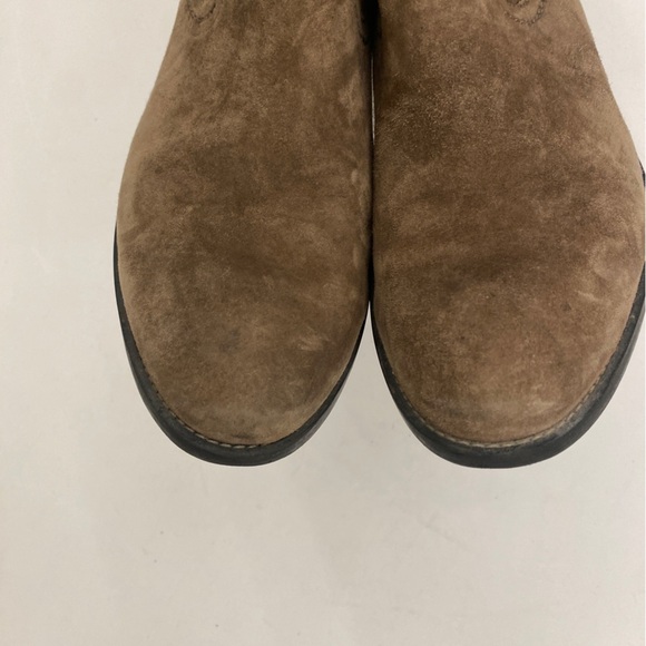 Paul Green || Boston Suede Ankle Bootie Beige Tan UK 5.5 US 8 - Picture 4 of 8